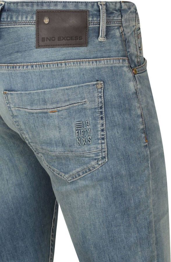 No Excess Jeans 712 Bleach Denim