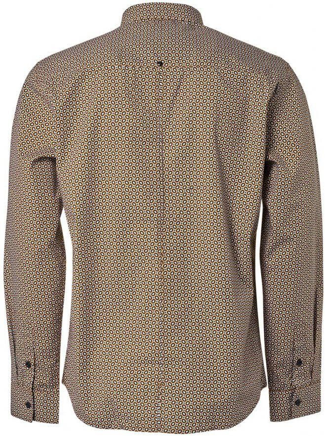 No Excess Overhemd Print Oranje