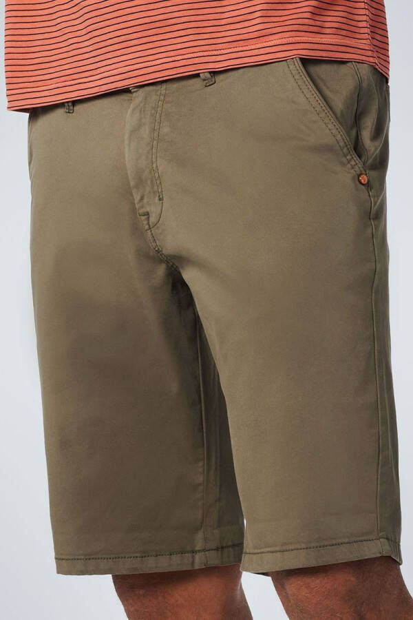 No Excess Short Chino Stretch Groen