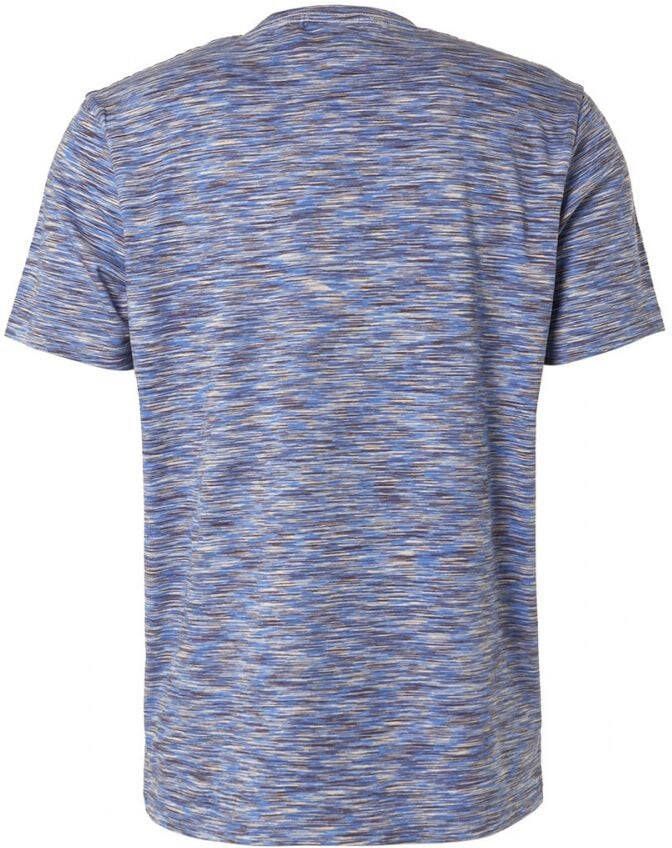 No Excess T-Shirt Melange Blauw