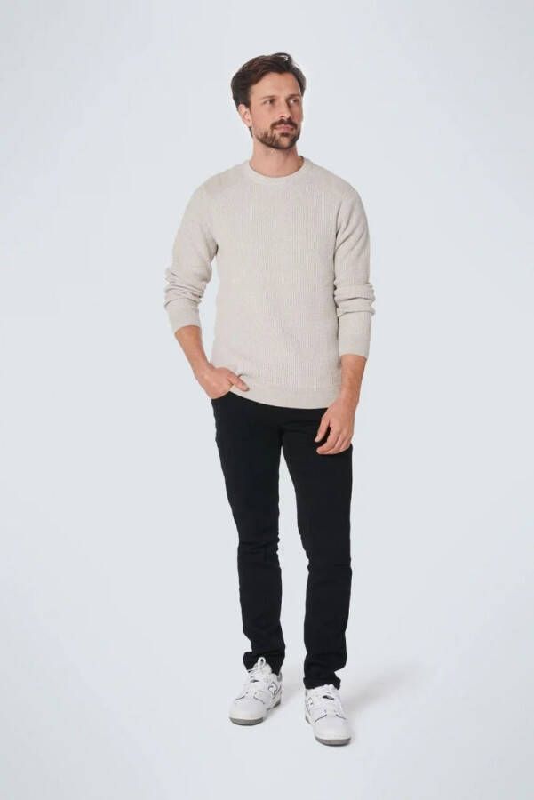 No Excess Trui Gebreid Beige