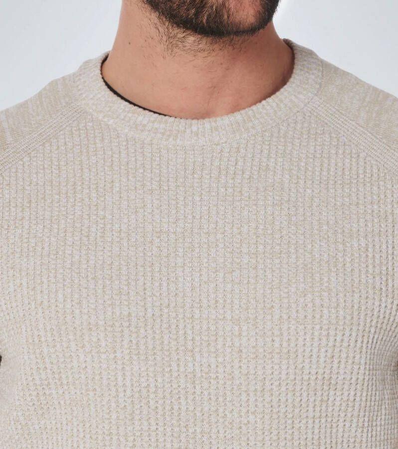 No Excess Trui Gebreid Beige