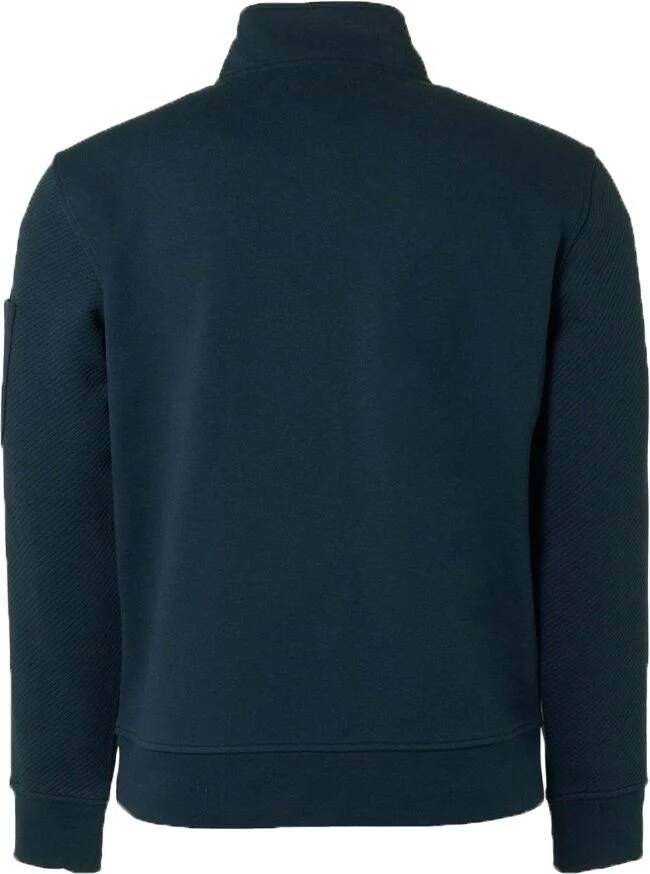 No Excess Vest Jacquard Navy
