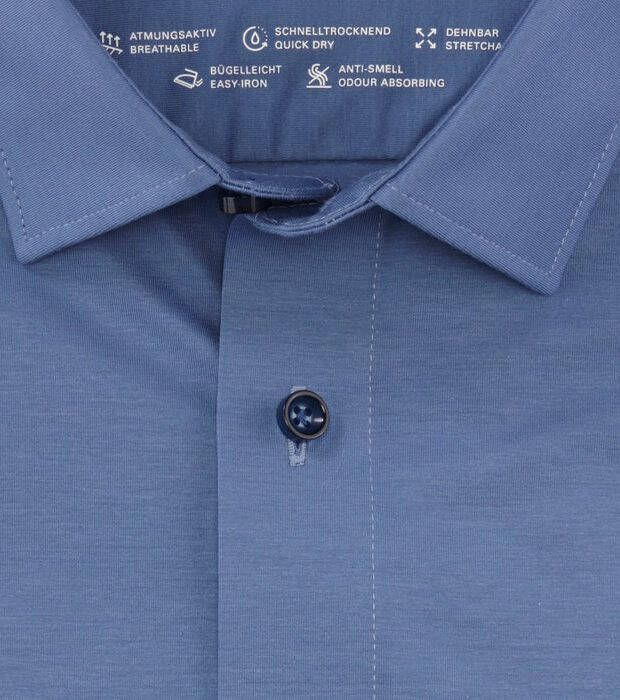 Olymp Luxor Overhemd 24 Seven Blauw