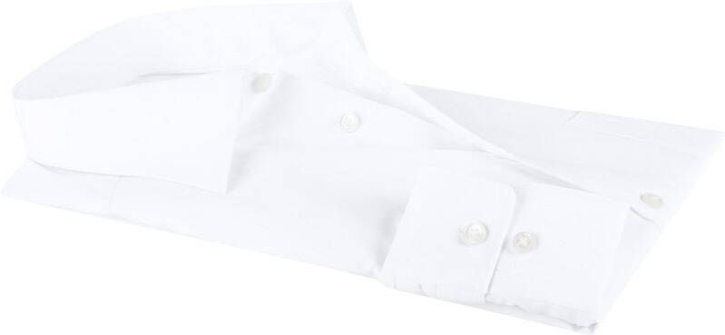 Olymp Luxor Strijkvrij Shirt Comfort Fit Wit