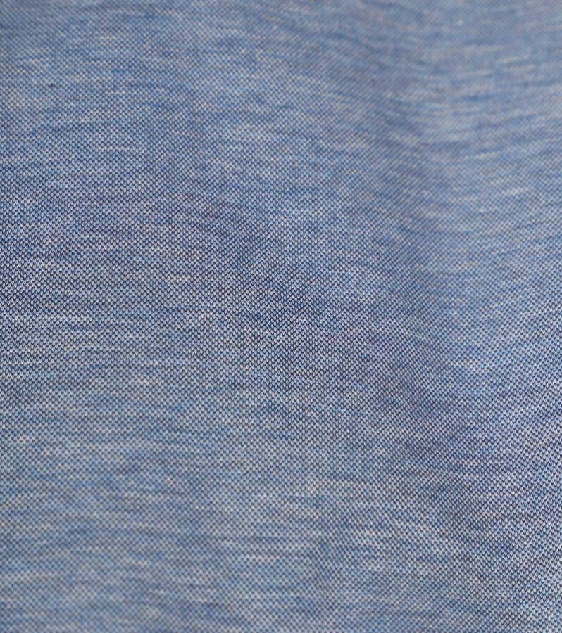 Olymp Overhemd Level 5 24 Seven Melange Blauw