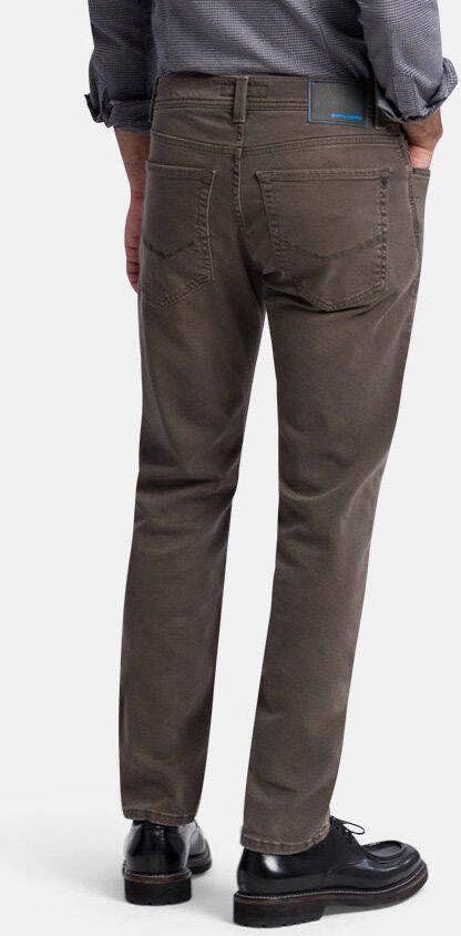 Pierre Cardin Jeans model Lyon Tapered Van bruin - Foto 7