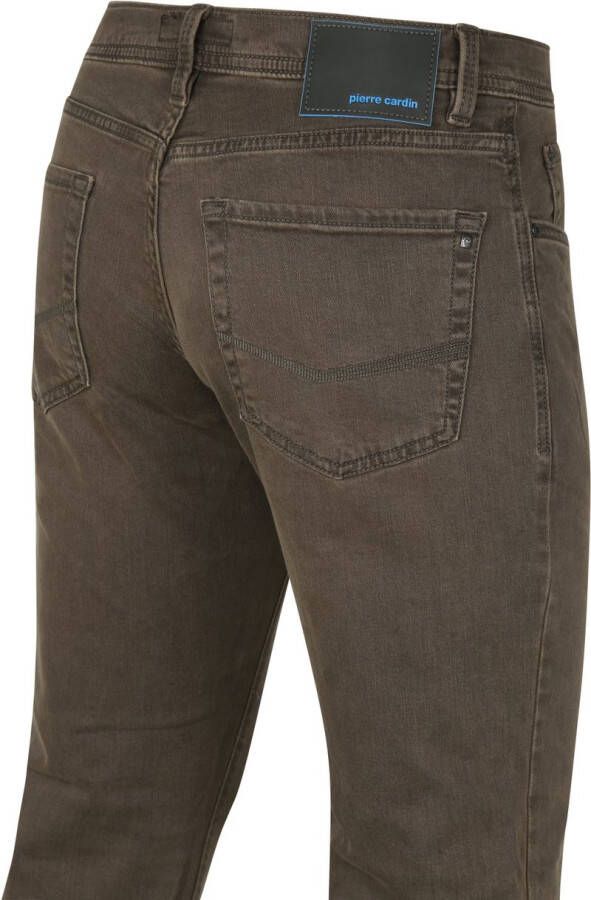 Pierre Cardin Jeans model Lyon Tapered Van bruin - Foto 9