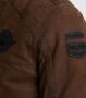 PME Legend bomberjack AIR BRIDGE met logo en patches bruin - Thumbnail 7