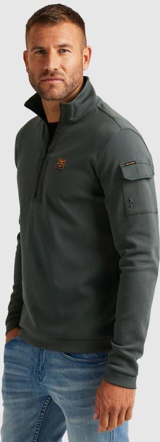 PME Legend Jersey Half Zip Trui Groen
