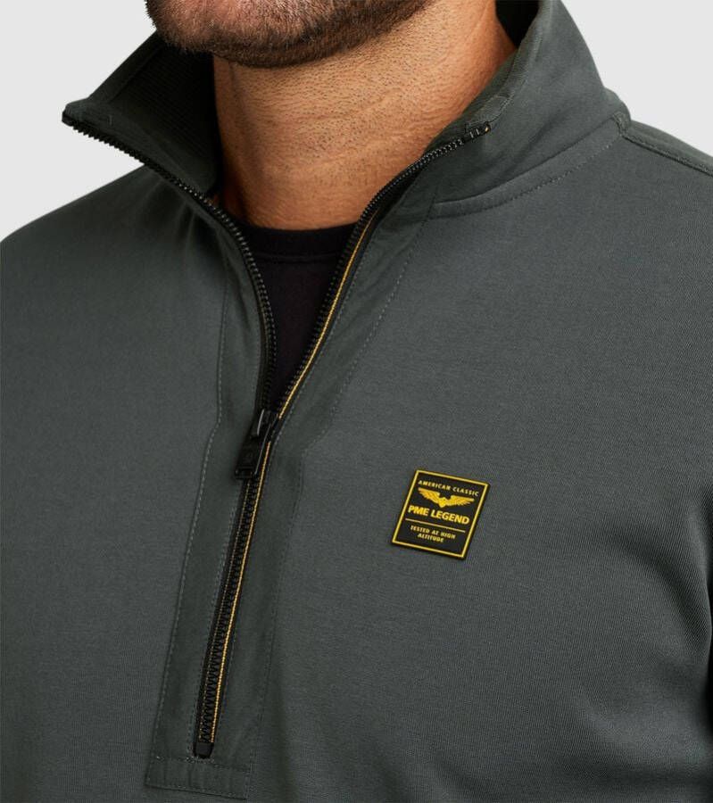 PME Legend Jersey Half Zip Trui Groen