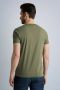 PME Legend Groene T shirt Short Sleeve R neck Single Jersey - Thumbnail 3