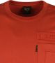 PME Legend Rode T shirt Short Sleeve R neck Play Single Jersey - Thumbnail 5