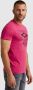 PME Legend regular fit T-shirt met printopdruk roze - Thumbnail 3