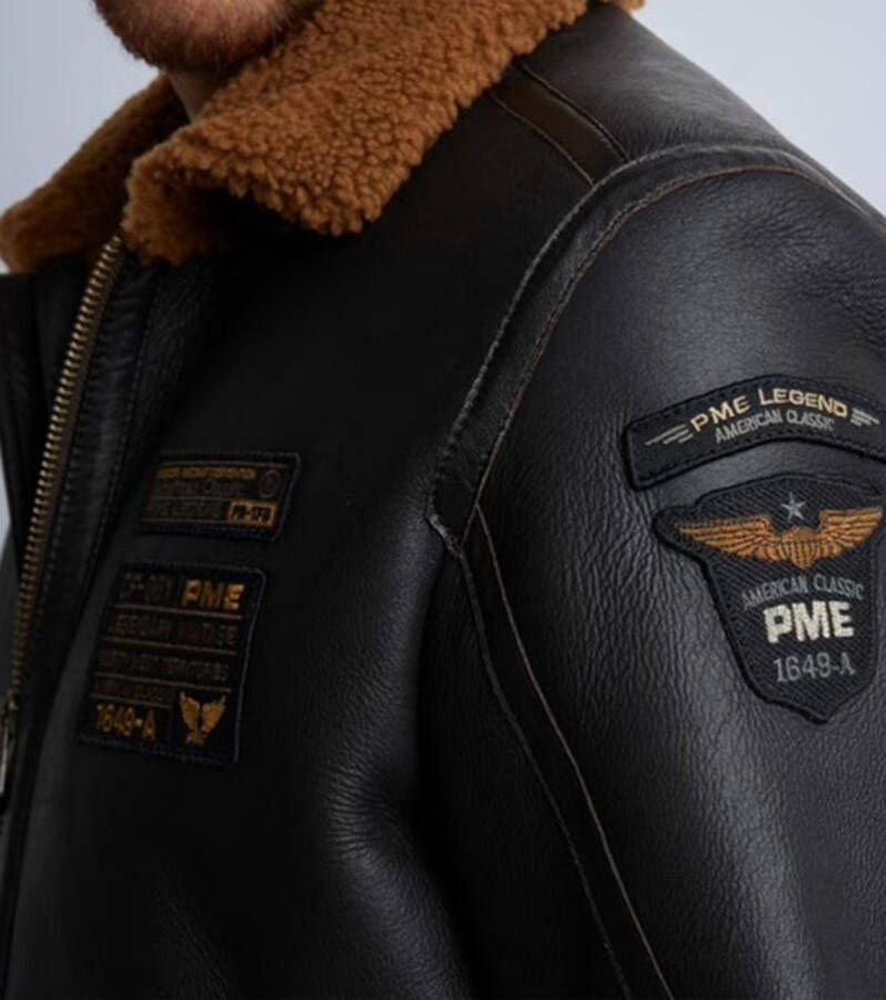 PME Legend Lammy Jacket Donkerbruin