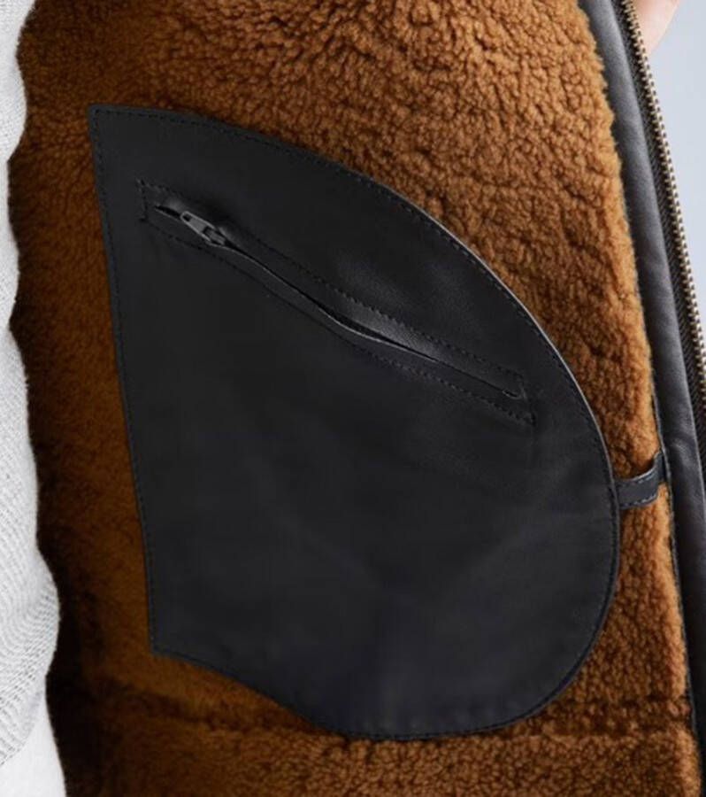 PME Legend Lammy Jacket Donkerbruin
