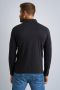PME LEGEND Heren Polo's & T-shirts Long Sleeve Polo Jacquard Jersey Zwart - Thumbnail 8