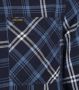 PME Legend Donkerblauwe Overshirt Long Sleeve Shirt Yarn Dyed Ch - Thumbnail 5