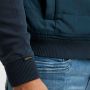 PME Legend Hooded jacket interlock mix padded salute Blauw Heren - Thumbnail 7
