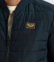 PME LEGEND Heren Jassen Zip Jacket Ottoman Mixed Padded Nylon Donkerblauw - Thumbnail 7