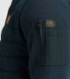 PME LEGEND Heren Jassen Zip Jacket Ottoman Mixed Padded Nylon Donkerblauw - Thumbnail 8