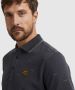 PME Legend Donkerblauwe Polo Short Sleeve Polo Fine Pique All Over Print - Thumbnail 9