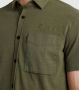 PME Legend Short Sleeve Overhemd Groen Heren - Thumbnail 5
