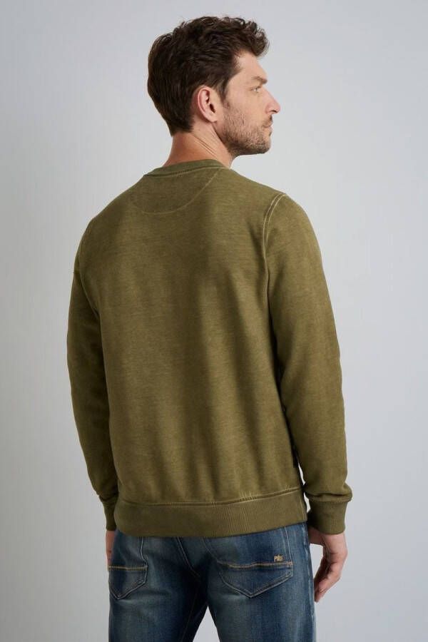 PME Legend Sweater Cold-Dye Groen