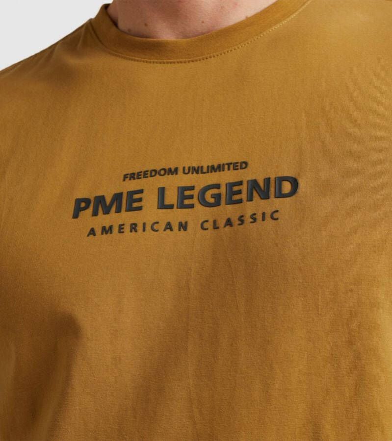 PME Legend T-Shirt Logo Geel
