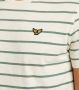 PME Legend Gebroken Wit T-shirt Short Sleeve R-neck Space Yd Striped Jersey - Thumbnail 10