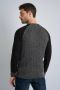 PME Legend R-neck knit sweat combination bone white Beige Heren - Thumbnail 10