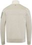 PME Legend Beige Vest Zip Jacket Cotton Structure Knit - Thumbnail 11