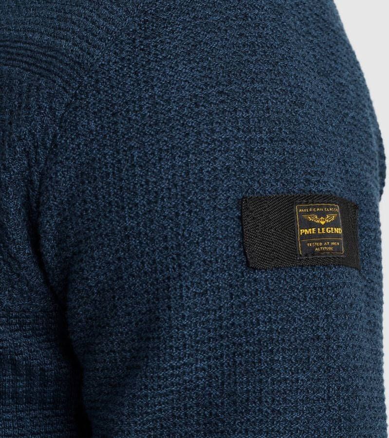 PME Legend Zip Knit Jacket Navy