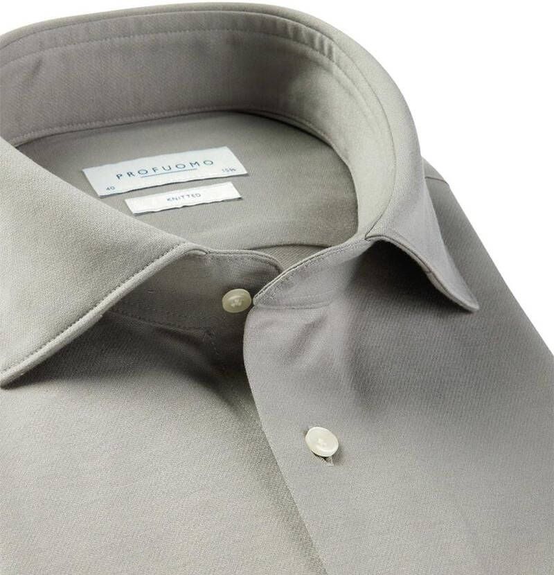 Profuomo Knitted Overhemd Groen
