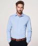 Profuomo Originale Slim fit Knitted Heren Overhemd LM - Thumbnail 5