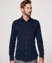Profuomo Originale Slim fit Knitted Heren Overhemd LM - Thumbnail 4