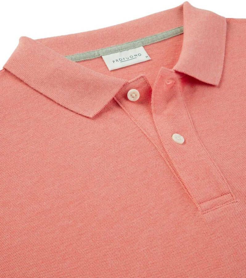 Profuomo Polo Roze Melange