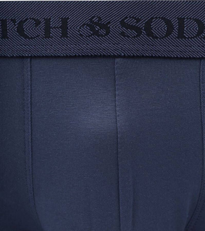 Scotch and Soda Scotch & Soda Boxershorts 3-Pack Donkerblauw