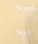 Scotch and Soda Scotch & Soda T-Shirt Logo Patroon Geel - Thumbnail 3