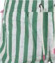 SCOTCH & SODA Heren Zwembroeken Mid Length Batik Stripe Printed Swimshort Groen - Thumbnail 6