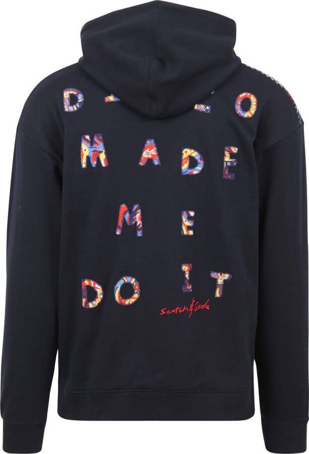 Scotch and Soda Bandana Hoodie Navy