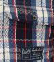 SCOTCH & SODA Heren Overhemden Regular Fit Mid-weight Brushed Flannel Check Shirt Blauw - Thumbnail 11
