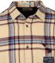 Scotch & Soda Beige Casual Overhemd Regular Fit Mid-weight Brused Flannel Check Shirt - Thumbnail 8