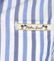 SCOTCH & SODA Heren Overhemden Lightweight Structured Shortsleeve Shirt In Organic Cotton Blauw wit Gestreept - Thumbnail 10