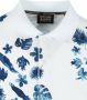 Scotch & Soda Witte Casual Overhemd Printed Pique Polo In Organic Cotton - Thumbnail 7