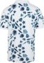 Scotch & Soda Witte Casual Overhemd Printed Pique Polo In Organic Cotton - Thumbnail 9