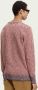 Scotch & Soda Scotch and Soda Pullover Rood Melange Roze Heren - Thumbnail 5