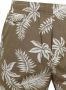 SCOTCH & SODA Heren Broeken Seasonal Relaxed Straight Printed Poplin Bermuda Khaki - Thumbnail 8