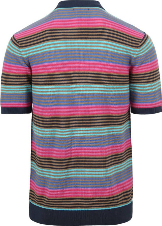 Scotch and Soda Structure Knitted Polo Multicolour