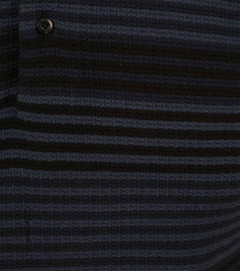 Scotch and Soda Structure Knitted Polo Navy